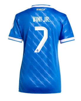 Billige Fotballdrakt Real Madrid Vinicius Junior #7 Replika Tredjedrakt Dame 2025-26 Kortermet Billige Fotballdrakt Real Madrid Vinicius Junior #7 Replika Tredjedrakt Dame 2025-26 Kortermet